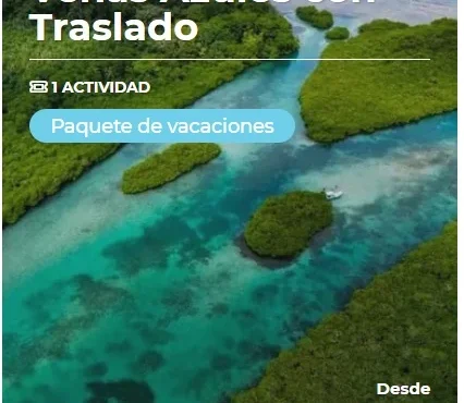 Tour de Playa en Venas Azules con Traslado